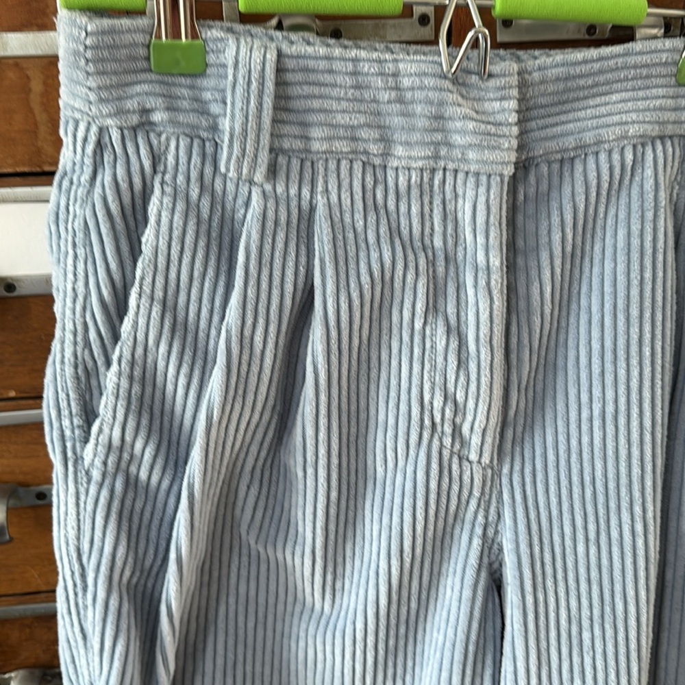 Sunday Best Artitzia Dune Blue Corduroy Harvey Pants Size 2 - Picture 3 of 9